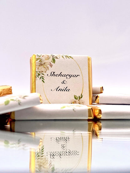 Personalised Chocolate Squares